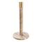 Hello Honey® 12" Modern Marble with Brass Detail Paper Towel Holder